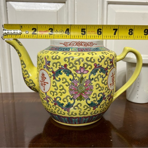 VTG Munshou Teapot in Yellow - Picture 12 of 12